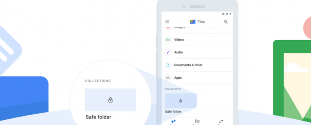 Google的新安全文件夹功能可确保文件安全