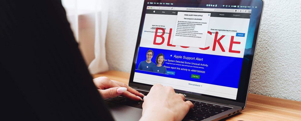 如何防止来自“ Apple”的色情病毒警报