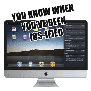 OSX的iOS版本–终结的开始？还是自然和谐？ [意见]