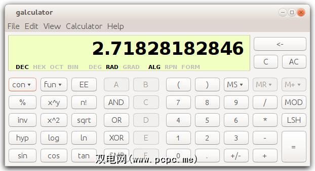 这些linux应用程序使数学变得简单 双电网 Pcpc Me