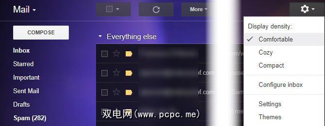 如何更改gmail主题 背景 字体等 双电网 Pcpc Me